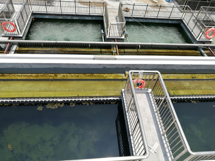 曝气生物滤池工艺流程