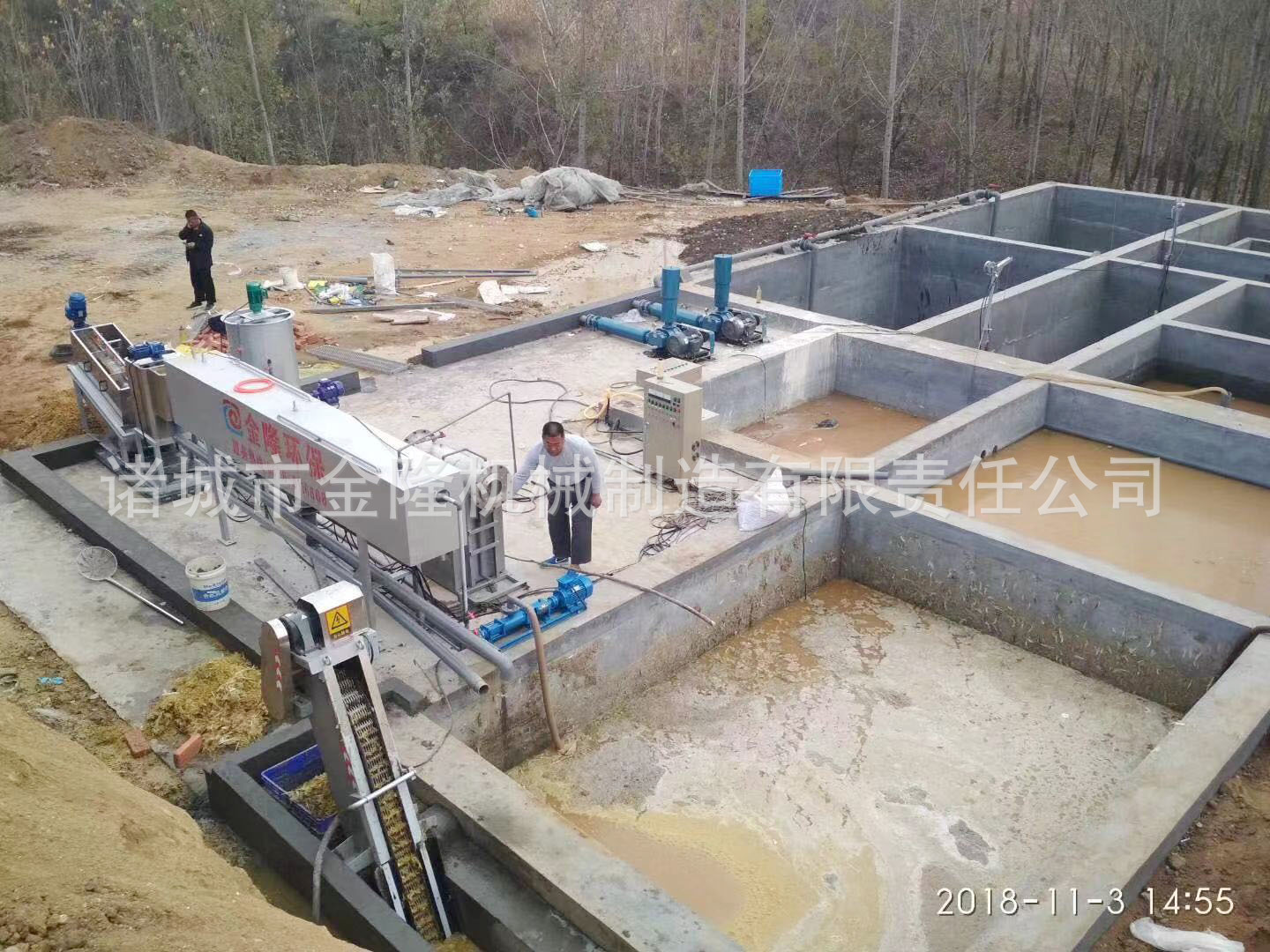 养鸭污水处理设备 养鹅污水处理设备 鸭粪污水处理设备