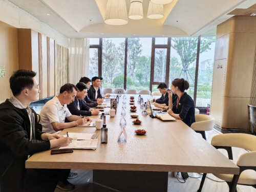 潍坊市革命老区建设促进会领导来我县企业调研
